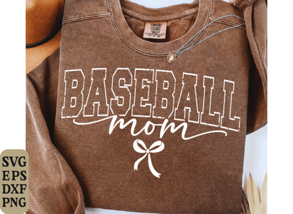 Baseball Mom Svg: Chic Graphics for T-Shirt Designs