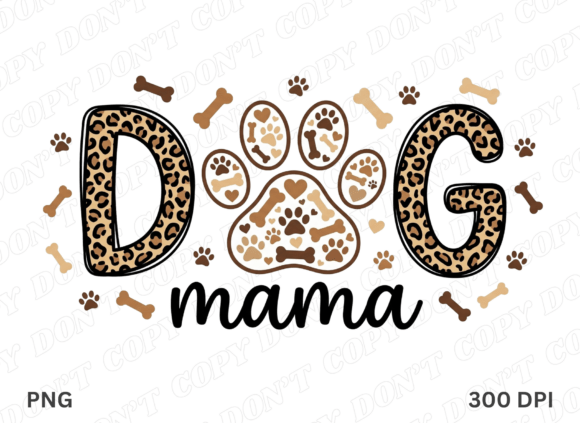 Dog Mama Graphics: T-Shirt Designs & Brand Assets