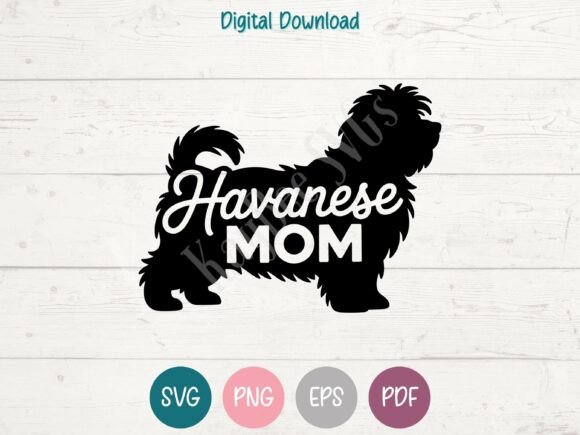 Havanese Mom SVG: A Designer's Review for Embroidery