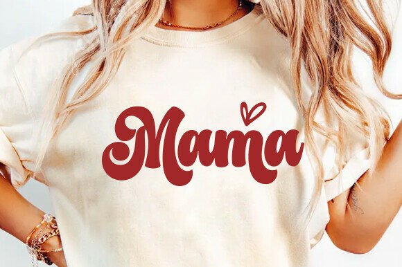 Mama SVG PNG: Graphics for Mom T-Shirt Designs