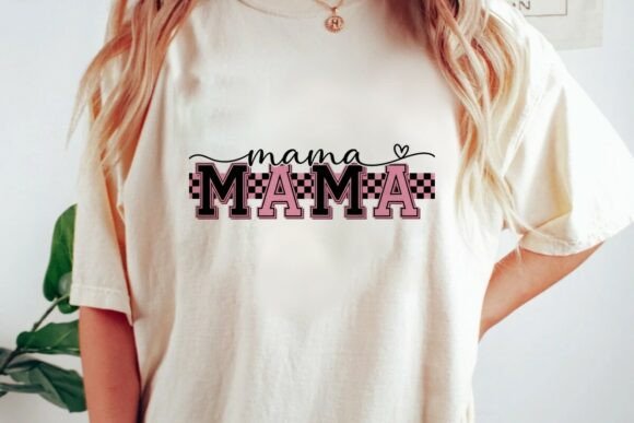 Retro Mama Graphics for T-Shirt Designs