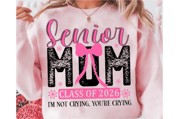 Senior Mom SVG: Premium Graphics for T-Shirt Designs