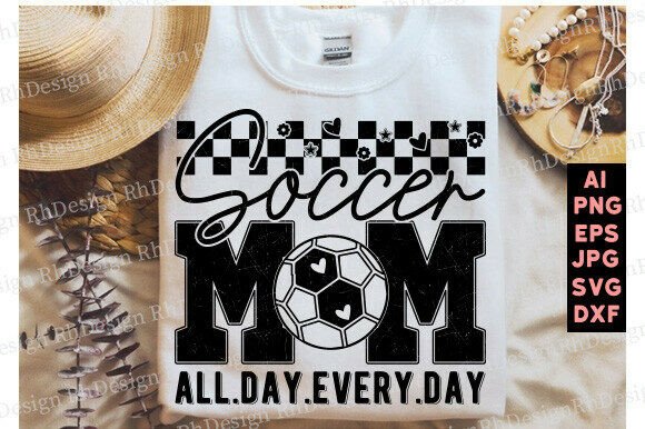 Soccer Mom SVG: Graphics for T-Shirt Designs