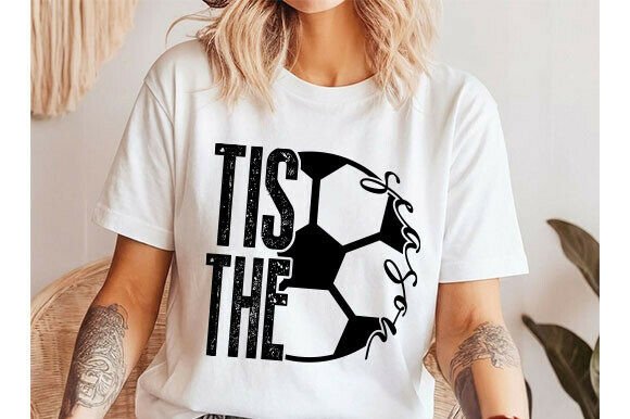 Tis the Season Soccer Mom Svg: Graphics for T-Shirt Designs